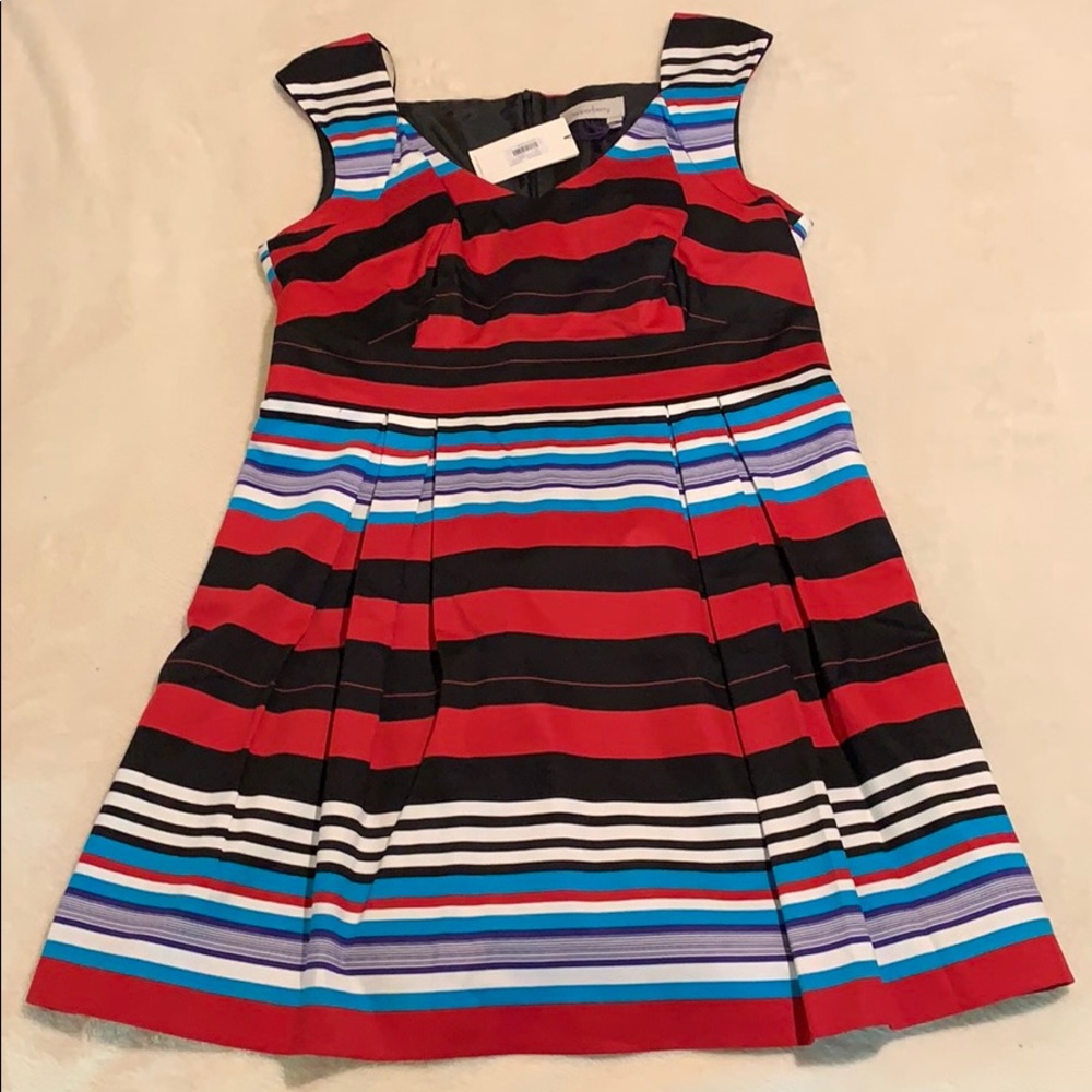 Pepperberry Striped Sleeveless Dress